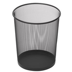 ESSELTE MESH WASTE PAPER BIN 10Litre Black