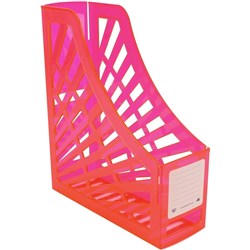 ITALPLAST NEON MAGAZINE FILE Neon Red