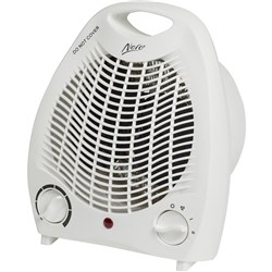 NERO PORTABLE FAN HEATER 2000W White Safety Tip Over Cool / Warm / Hot Settings
