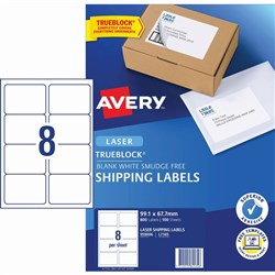 AVERY L7165 MAILING LABELS Laser 8/Sht 99.1x67.7mm 100Sht