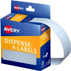 AVERY DISPENSER LABEL DMR1964W Rectangle 19x64mm White Pk280