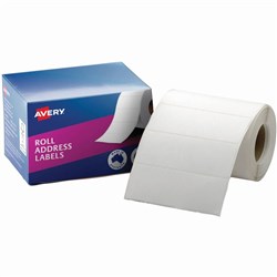 AVERY DISPENSER LABEL DMR10236 Address 102X36mm White Pk500 DMR10236RAL