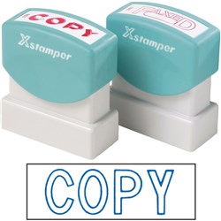 XSTAMPER -1 COLOUR -TITLES A-C 1006 Copy Blue