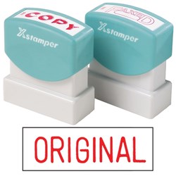 XSTAMPER -1 COLOUR -TITLES D-F 1111 Original Red-D# Discontinued#