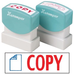 XSTAMPER - 2 COLOUR WITH ICON 2022 Copy Clearance Stock#