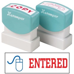 XSTAMPER - 2 COLOUR WITH ICON 2027 Entered