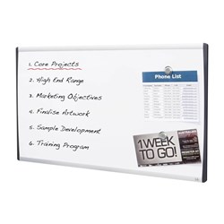 QUARTET ARC WHITEBOARD Magnetic 360x610mm