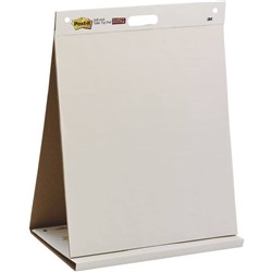 POST-IT 563 TABLETOP EASEL PAD 20 Super Sticky Easel Sheets Flipchart 508x584mm Sheets