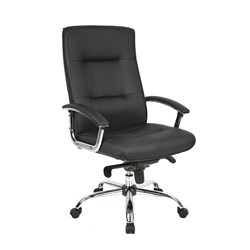 GEORGIA HIGH BACK EXECUTIVE Chair and Arms Padded PU YS201