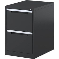 STEELCO FILING CABINET 2 Drawer, Graphite Ripple