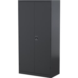 STEELCO STATIONERY CUPBOARD 1830mm High, Graphite Ripple