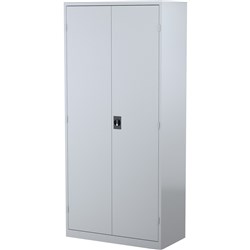 STEELCO STATIONERY CUPBOARD 2000mm High, Grey