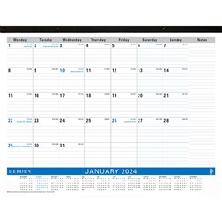 DEBDEN TABLETOP PLANNER Month to View Com 440x560