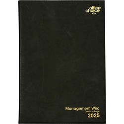 OFFICE CHOICE MANAGEMENT WIRO DIARY A4 1 Day to a Page