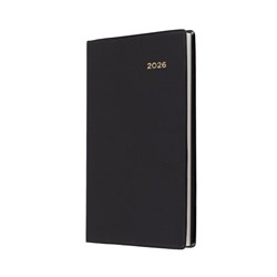 COLLINS BELMONT POCKET DIARY B7R Week to Opening Black