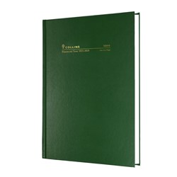 COLLINS FINANCIAL YEAR DIARY A5 1Day to Page1Hr No.18M4 A5