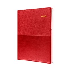 COLLINS VANESSA SERIES DIARY A4 1 Day to Page Red