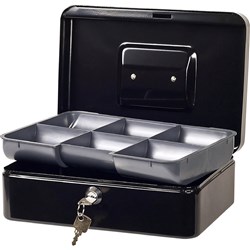 ESSELTE CASH BOX CLASSIC No.8 209x108x85mm Black