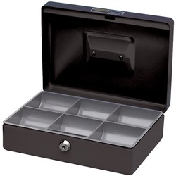 ESSELTE CASH BOX CLASSIC No.10 250x180x80mm Black