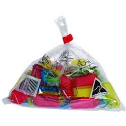 KEVRON ID5 KEY TAGS STANDARD Assorted Pk50