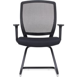 FNX HARTLEY MESH BACK Visitor Chair Black