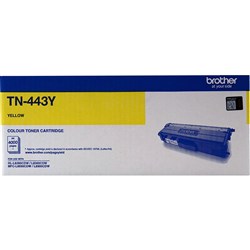 BROTHER TONER TN-443Y TN443C High Yield Yellow TN 443 443Y