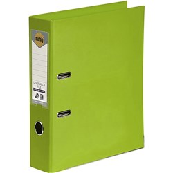 MARBIG PE LINEN LEVER ARCH Files A4 Lime