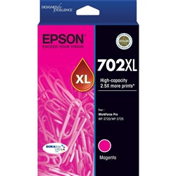 EPSON 702XL DURABRITE ULTRA Ink Cartridge High Yield Magenta