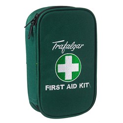 TRAFALGAR FIRST AID KIT Handy Kit No.3 Green Bag