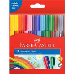 FABER CASTELL CONNECTOR PENS Coloured Box/12
