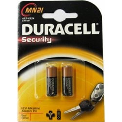 DURACELL COPPERTOP ALKALINE Battery A23/MN21 Pack Of 2