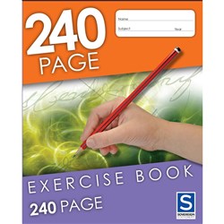 SOVEREIGN EXERCISE BOOKS 9x7 240Page 8mm Ruled