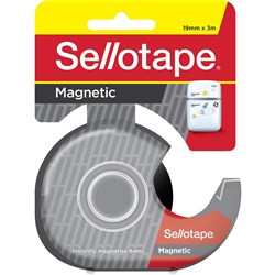 SELLOTAPE MAGNETIC TAPE 19mmx3m Self Adhesive, Black