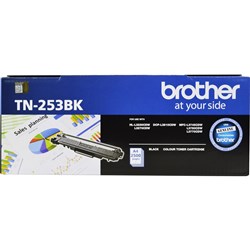 BROTHER TN-253 TONER CART Black Up to 2.5k Pages