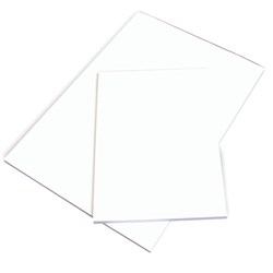 VICTORY OFFICE PADS Bank A4 100Leaf, Plain, White Obsolette#