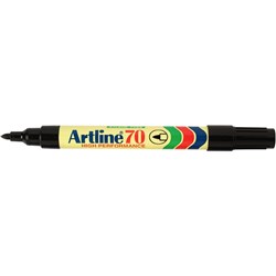 ARTLINE 70 PERMANENT MARKERS Med Bullet -each**