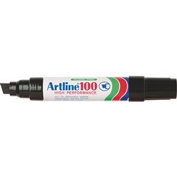 ARTLINE 100 PERMANENT MARKERS Large Chisel -each*