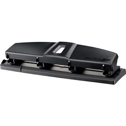 MAPED ESSENTIALS 4 HOLE PUNCH 12Sheet Capacity, Black