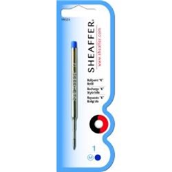 SHEAFFER BALLPOINT PEN REFILL Medium Blue