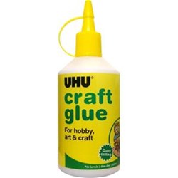 UHU CRAFT 250ml SQUEEZE BOTTLE Glue