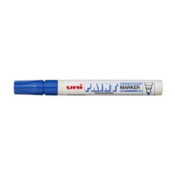 UNIBALL PAINT MARKER Med 2.8mm Blue Box 12