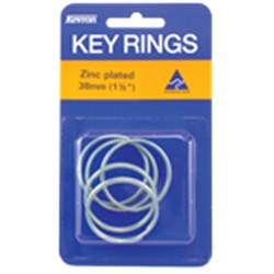 KEVRON ID1044 KEYRING 38mm (1 1/2') Pk5