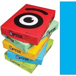 OPTIX COLOURED COPY PAPER A4 160gsm Zuli Blue Pk200